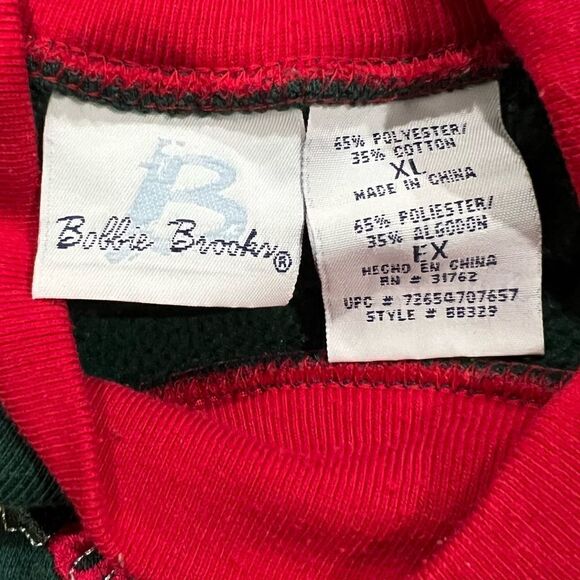 Vintage Embroidered Santa Crewneck Sweatshirt Women’s XL - Picture 3 of 3